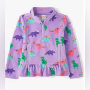 Gymboree (4T) Purple Dinosaur Fleece Hoodie